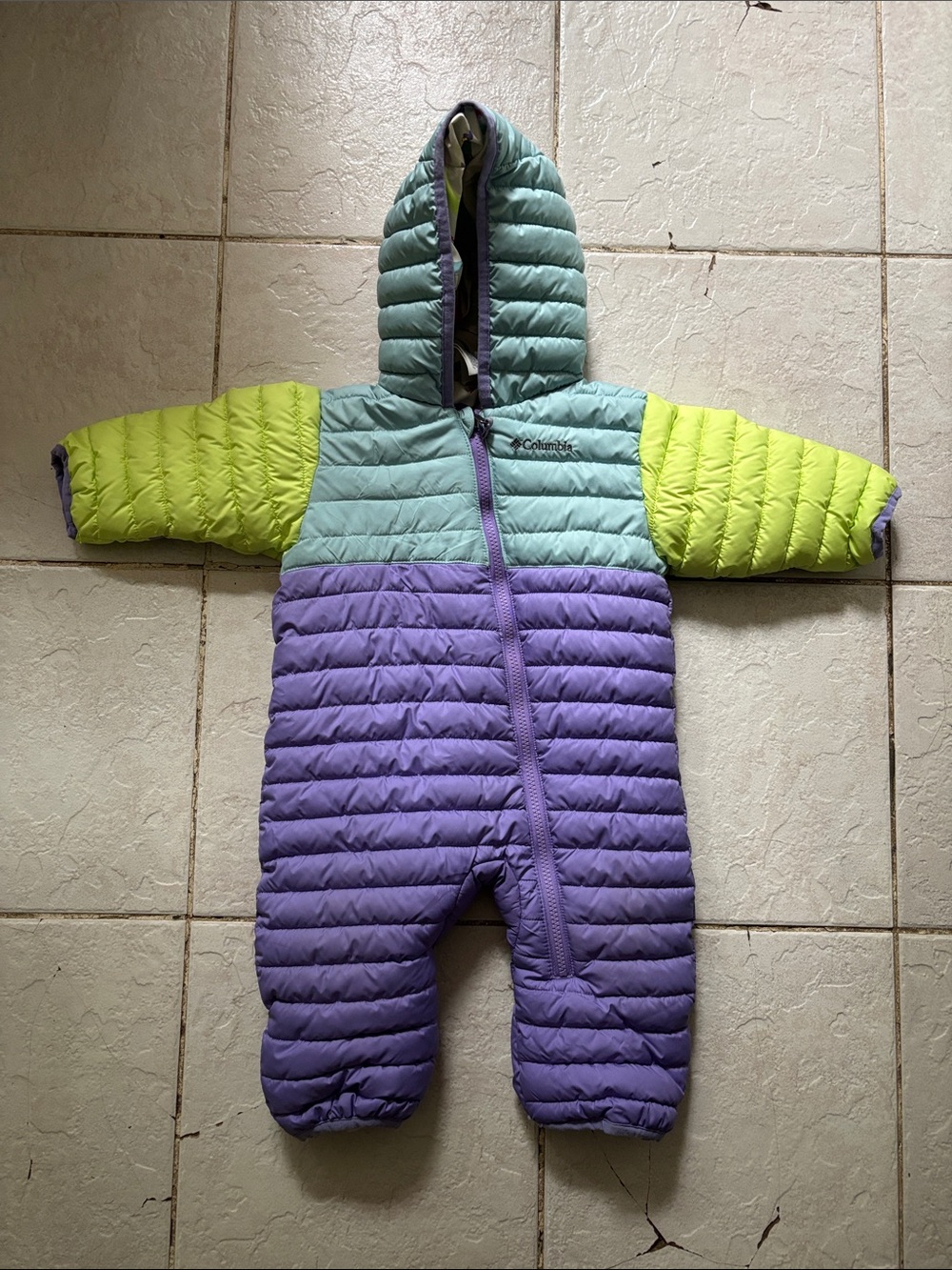 Columbia Baby Colorblock Bunting